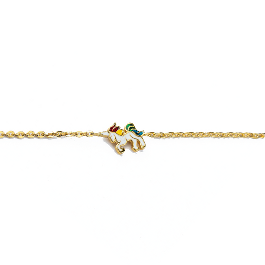 UNICORN WRISTLET CHAIN BRACELET