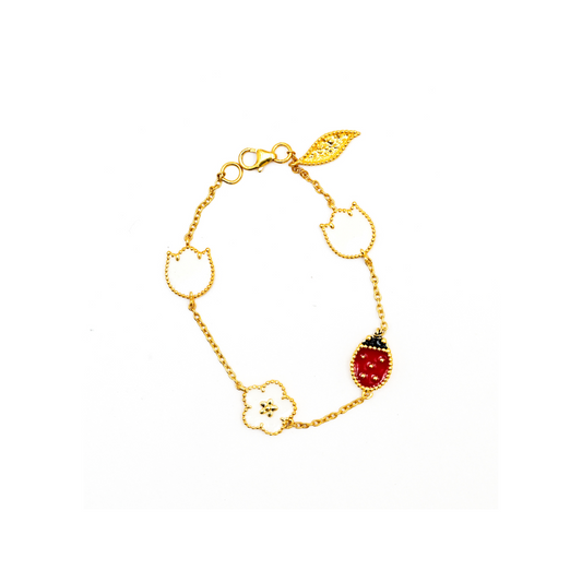 Lady Bug & Daisy wristlet